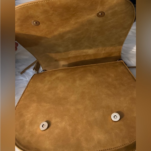 URBAN EXPRESSIONS Khloe Crossbody/Satchel in color Mustard - Picture 11 of 12